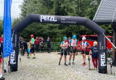 Horská služba na závodech Horských služeb na Szczelińci v Polsku
