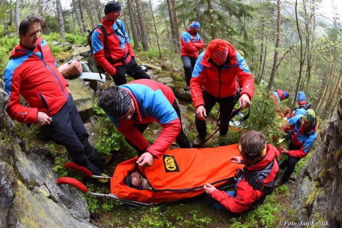 Letní oblastní doškolení Horské služby oblast Šumava