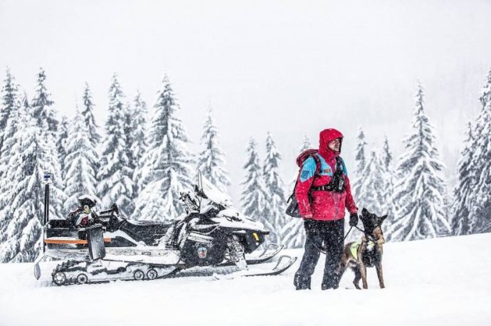 Atestační lavinový kynologický kurz