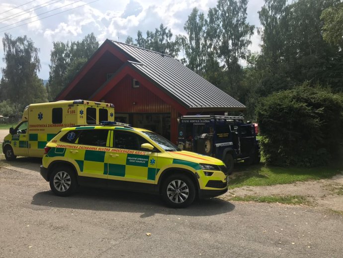 Záchrana turisty s infarktem myokardu