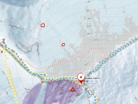 Pád turistů ze Sněžky.