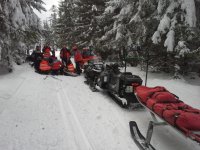 Podvečerní pátrání a vrtulník na Zadově