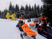 Náročná resuscitace na hřebenech