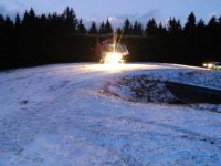 Záchrana mladé snowboardistky