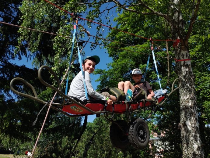 Horská služba se na Bublavě v Krušných horách připojila k akci na Den dětí