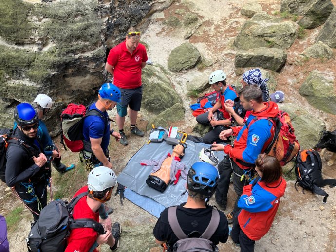Doškolení členské, čekatelské základny a Masters týmu v Krušných horách