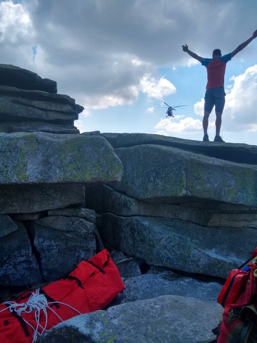 Záchrana německého turisty