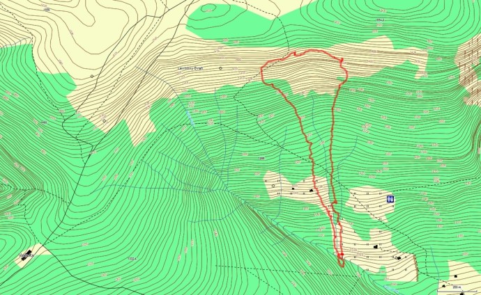 Zákres laviny pomocí GPS