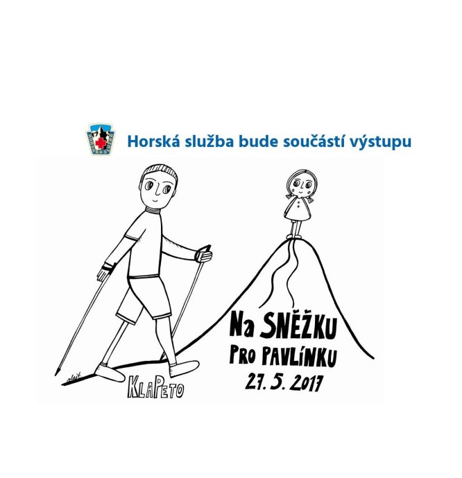 Letos s NF KlaPeto na Sněžku pro Pavlínku