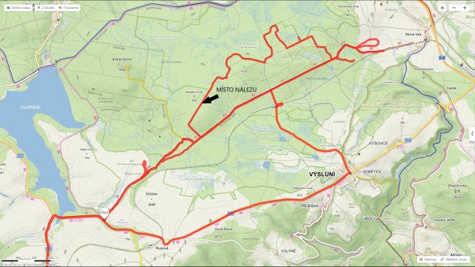 Turista ze SRN se ztratil u přehrady Přísečnice