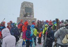 Pietní setkání přátel hor a Horské služby na Zlatém návrší