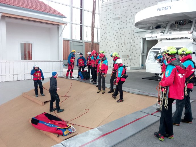Šumavští záchranáři cvičili v Německu