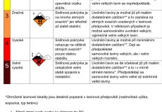 3. stupeň lavinového nebezpečí v Krkonoších.