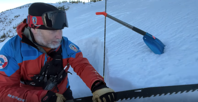 Lavinová prevence Horské služby, 5. díl videoseriálu: Rozšířený kompresní test