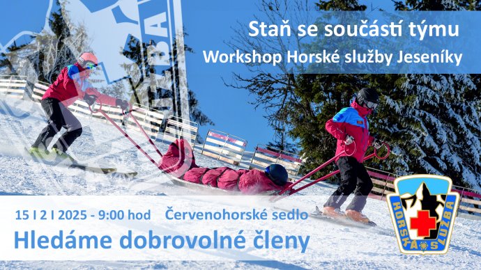Staň se součástí týmu Horské služby Jeseníky