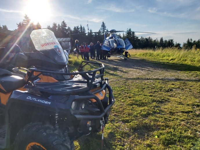 Víkendové pátrání po seniorovi