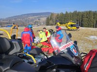 Krušné hory Bublava 5 zásahů za 2 hodiny