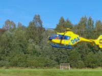 Otevřená zlomenina a zranění řetězovou pilou na Šumavě