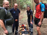 Záchrana německé turistky