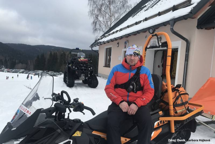 Míra Račko, náčelník HS Krušné hory v rozhovoru pro Deník: "Pět set zásahů, zima ale ještě nekončí."