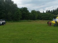 Záchrana muže s mozkovou příhodou