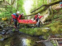 Horská služba cvičí v Beskydech