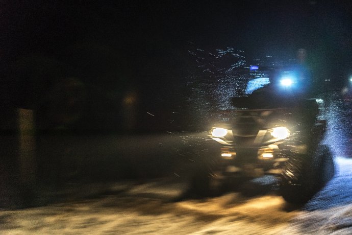 Nácvik noční pátrací akce