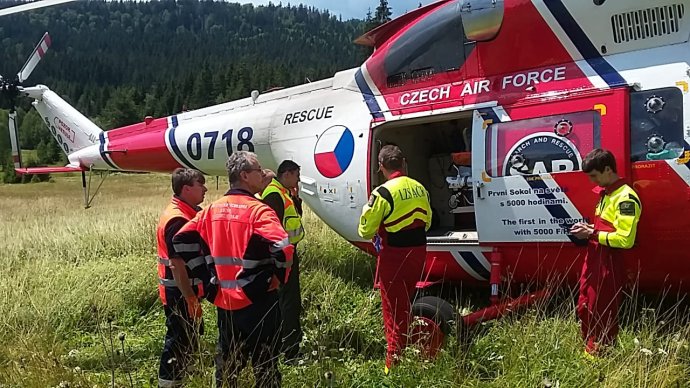 Těžce zraněná cyklistka