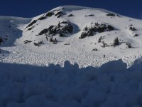 Lavina se sesula v Malé kotelní jámě