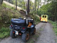 Záchrana ženy se silnou alergickou reakcí