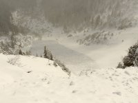 Lavina v Malé Kotelní jámě