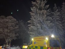 Spolupráce s ZZS Liberec u zásahu.