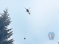 Pád horolezce z ledové stěny 