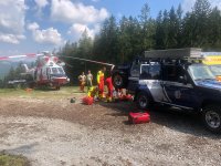 Záchrana australského cyklisty