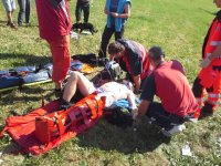 Další pád paraglidisty