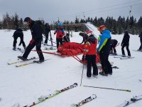 Horská služba asistovala při požáru chaty