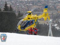 Společný výcvik LZ ZZS LK a HS Jizerské hory