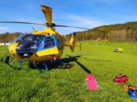 Dva víkendové zásahy s vrtulníkem