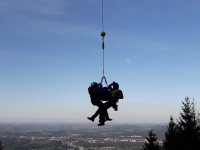 V sobotu letěl dvakrát do Beskyd vrtulník