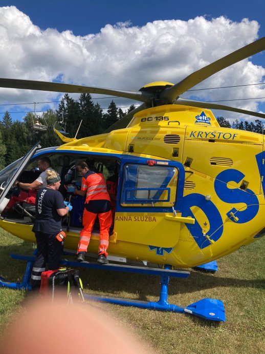 Jeden z posledních zásahů letošních prázdnin na Lipně.
