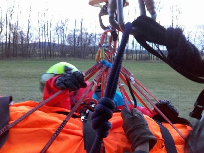 Vojáci a záchranáři HS cvičili na Šumavě