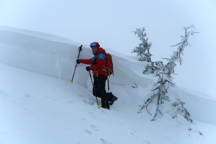 Lavinová situace v Krkonoších v druhé polovině ledna 2018