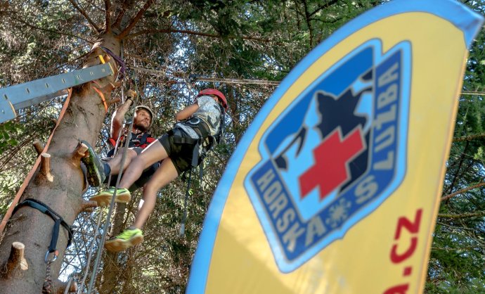 Horská služba na Dni obce Malá Morávka