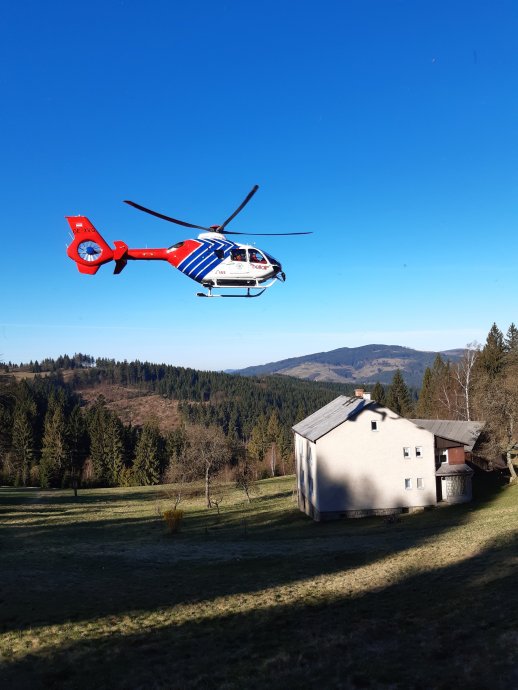 Podchlazený výletník v bezvědomí na Girové