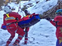 Pád ženy do údolí Bílé Opavy