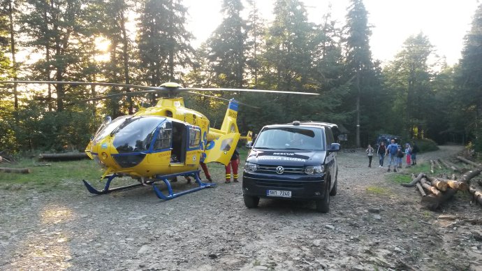 Zásahy HS na Lysé Hoře