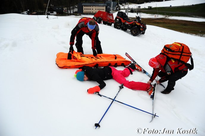 Oblastní cvičení v Jizerských horách
