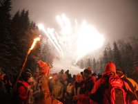 Silvestrovský sjezd Šancí s pochodněmi 2016
