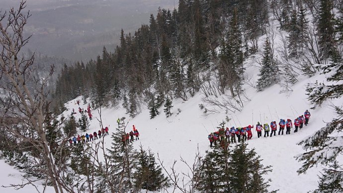 Záchrana ve dvou lavinách na polské straně