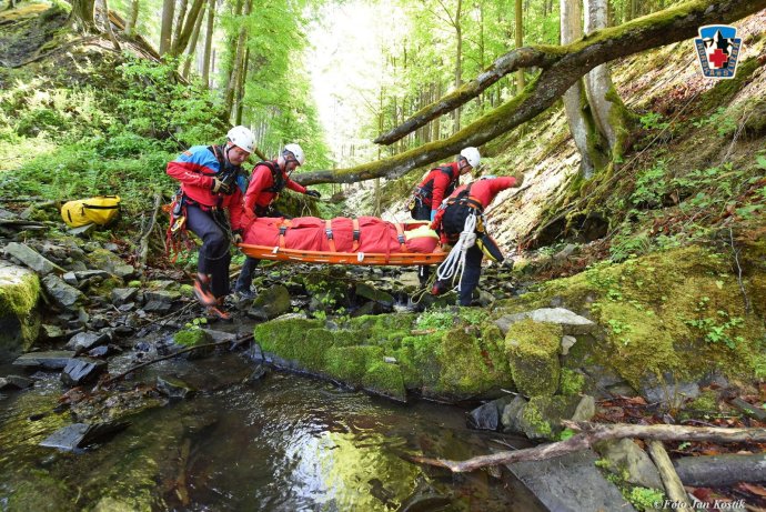 Horská služba cvičí v Beskydech